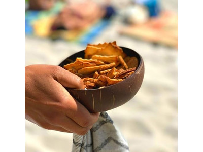 Гравированная кокосовая чаша Кокосовые скорлупы Большой набор для подачи Чаша Держатель Натуральный