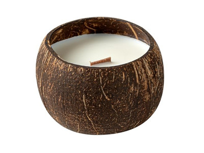 Свежие органические кокосы Продающие кокосовые скорлупы Ручная работа Коко чаша Воск