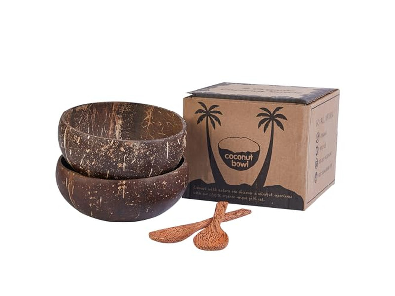 Набор деревянных фруктов Декор Из плетеной чаши Натуральная скорлупа Мелкая салатная чаша