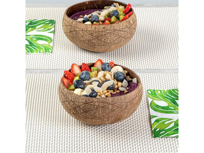 12-дюймовая деревянная чаша Чаши из акации Пластиковая выпечка Изделия из ротанга и манго