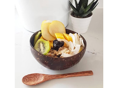 20-дюймовая чаша для теста Овальная Индивидуальная кокосовая чаша Плоское дно Индивидуальный логотип