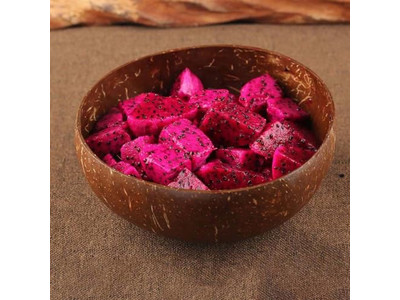 Миски для асаи Деревянная экологически чистая чаша Кокосовая скорлупа Питомцы Кокосы Злаки