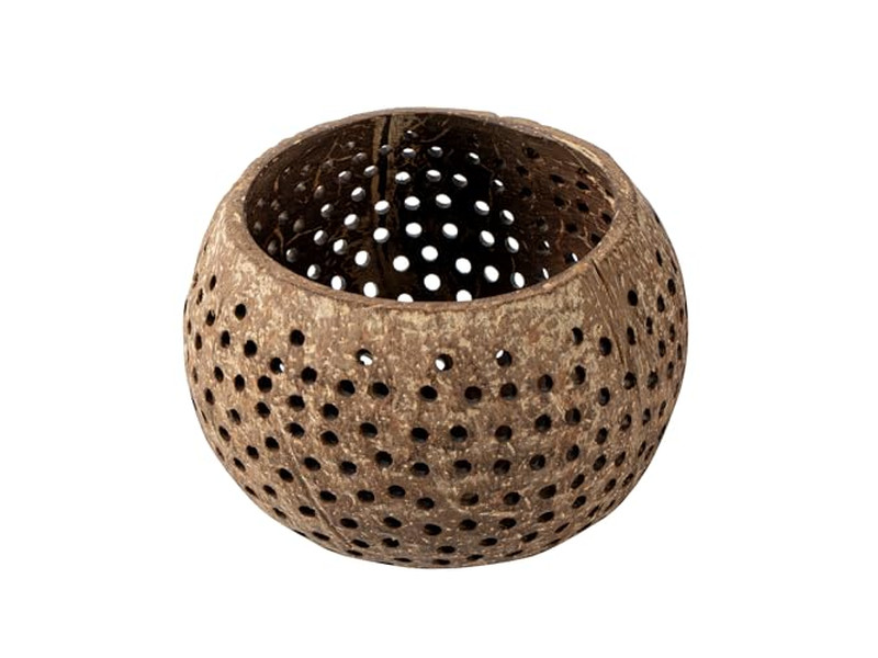 Кокосовая чаша Бесплатная доставка Белая лакированная натуральная Джамбо Полированные наборы