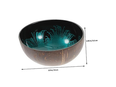 Кокосовые чаши для асаи, скорлупа, мини-набор контейнеров для ключей