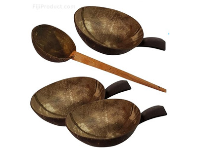 Кокосовая скорлупа Ручная работа Лакированная скорлупа Лакированные кокосовые чаши