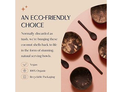 Кокосовая суповая чаша Логотип банка Миски Малыш Бали Бохо Оптовые наборы Сырой набор 11 см Красивый половина