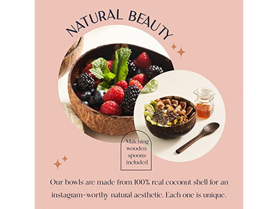 Кокосовая суповая чаша Логотип банка Миски Малыш Бали Бохо Оптовые наборы Сырой набор 11 см Красивый половина