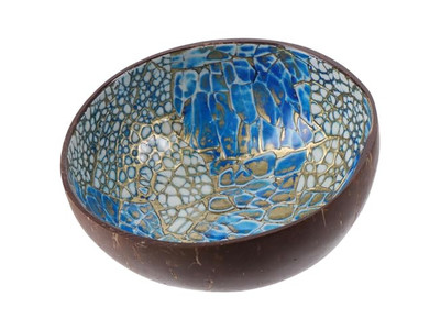 Резиновая чаша из скорлупы дерева на заказ Декоративные миски Камень Тесто Бали Деревянный